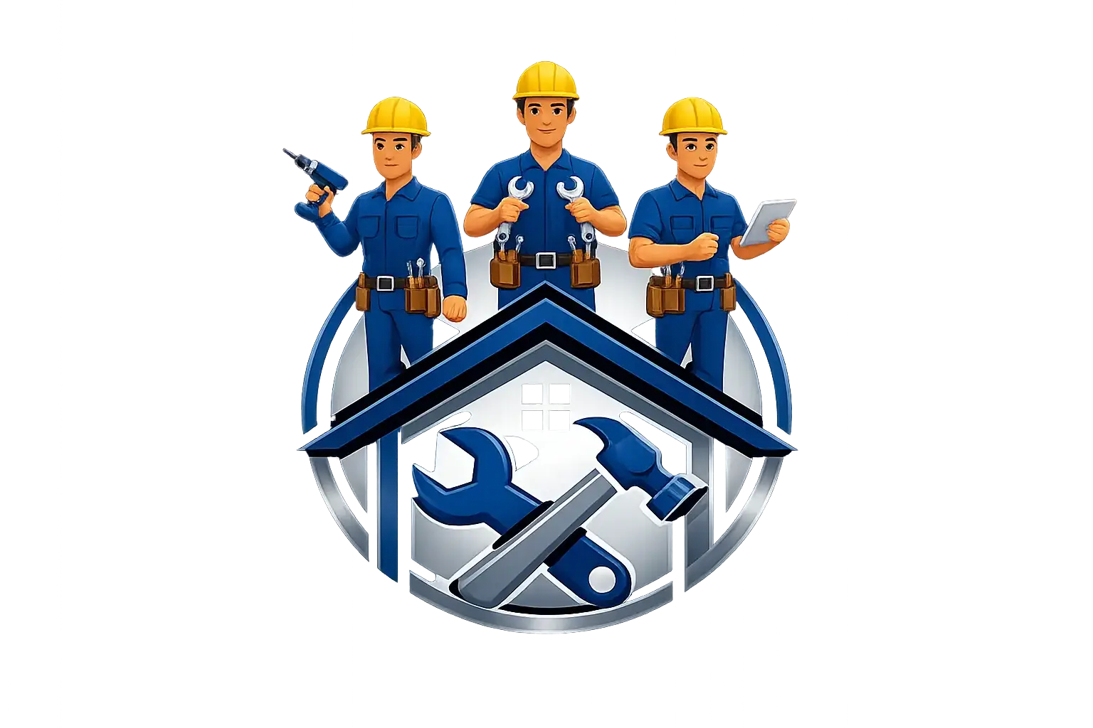 โลโก้ หนุนนำรับซ่อมบ้าน